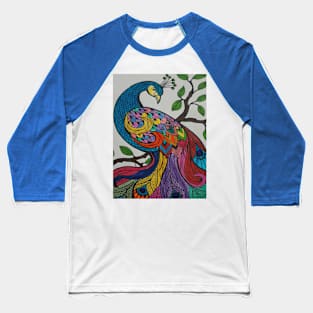 Peacock T-shirt Baseball T-Shirt